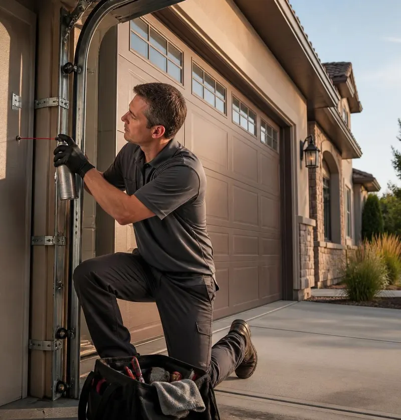 Off Track Door Repair in Fort Meade